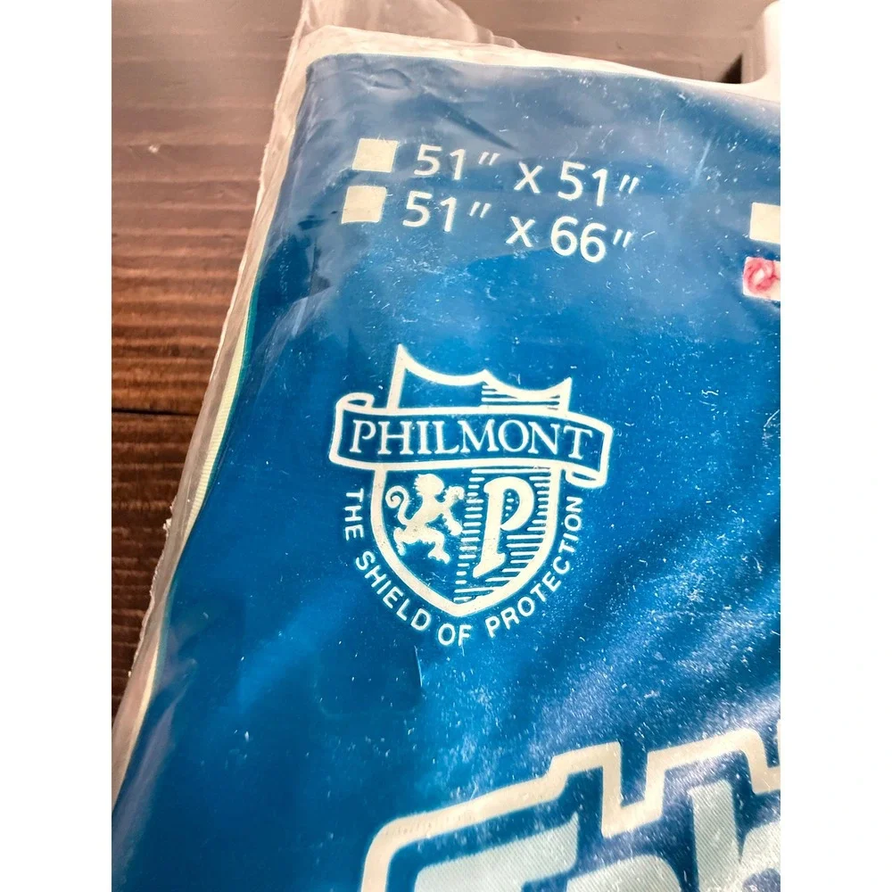 Philmont Tablecloth Liner Oblong 66 x 102 Green Made‎ in USA Vintage New